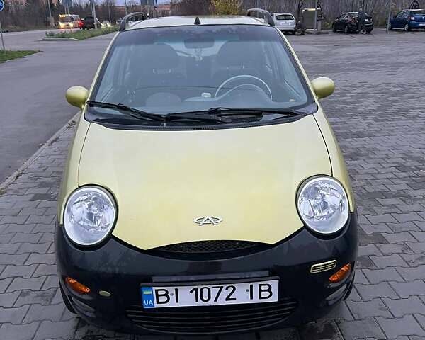 Желтый Чери Кью Кью, объемом двигателя 1.08 л и пробегом 66 тыс. км за 2000 $, фото 1 на Automoto.ua