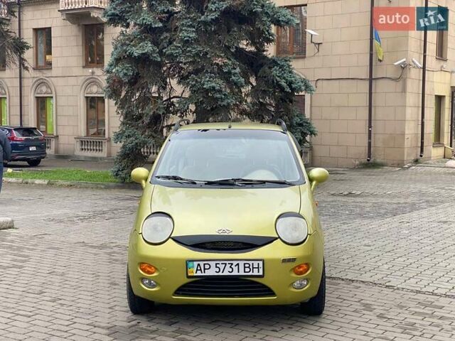 Жовтий Чері Кью Кью, об'ємом двигуна 1.08 л та пробігом 148 тис. км за 1750 $, фото 8 на Automoto.ua