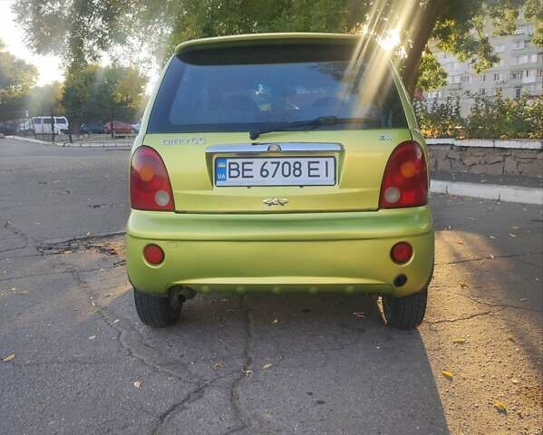 Жовтий Чері Кью Кью, об'ємом двигуна 1.08 л та пробігом 170 тис. км за 2700 $, фото 4 на Automoto.ua