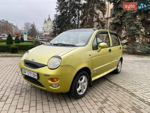 Жовтий Чері Кью Кью, об'ємом двигуна 1.08 л та пробігом 149 тис. км за 1650 $, фото 1 на Automoto.ua