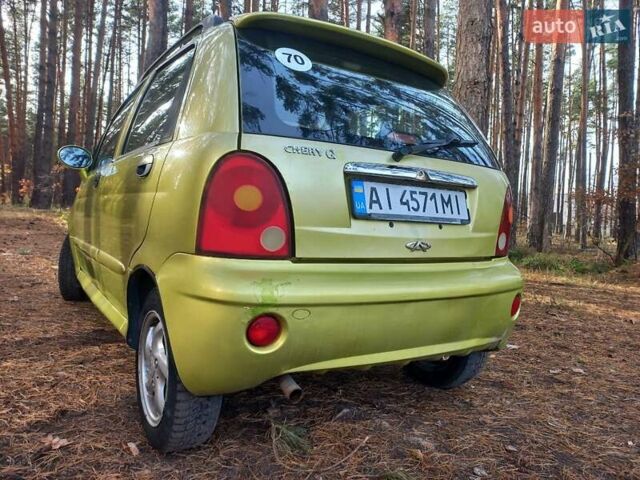 Жовтий Чері Кью Кью, об'ємом двигуна 1.08 л та пробігом 150 тис. км за 1500 $, фото 11 на Automoto.ua