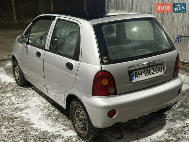 Серый Чери Кью Кью, объемом двигателя 1.08 л и пробегом 333 тыс. км за 1175 $, фото 5 на Automoto.ua