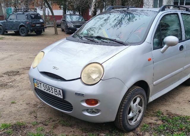 Серый Чери Кью Кью, объемом двигателя 1.1 л и пробегом 74 тыс. км за 2500 $, фото 1 на Automoto.ua