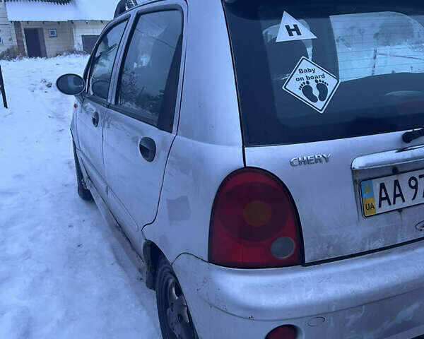 Сірий Чері Кью Кью, об'ємом двигуна 1.2 л та пробігом 111 тис. км за 2300 $, фото 10 на Automoto.ua