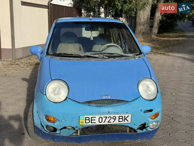 Синий Чери Кью Кью, объемом двигателя 1.1 л и пробегом 555 тыс. км за 675 $, фото 1 на Automoto.ua