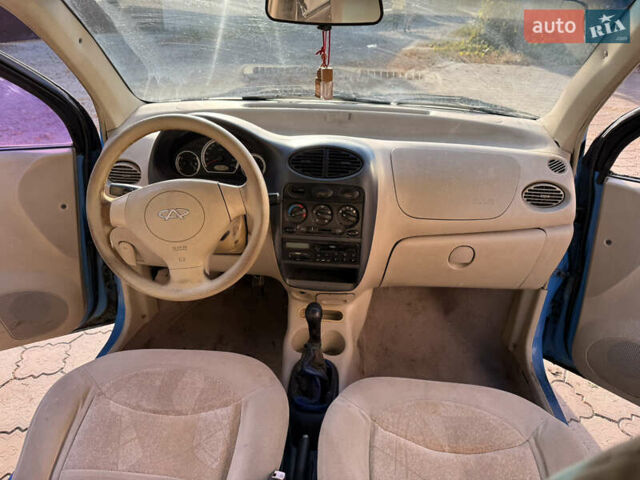 Синий Чери Кью Кью, объемом двигателя 1.1 л и пробегом 555 тыс. км за 675 $, фото 14 на Automoto.ua