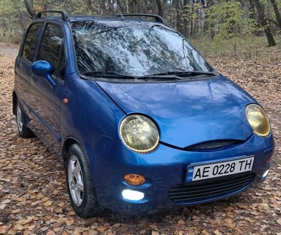 Синий Чери Кью Кью, объемом двигателя 1.1 л и пробегом 206 тыс. км за 2400 $, фото 1 на Automoto.ua