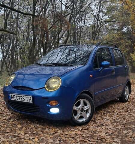 Синий Чери Кью Кью, объемом двигателя 1.1 л и пробегом 206 тыс. км за 2400 $, фото 6 на Automoto.ua