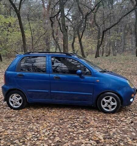 Синий Чери Кью Кью, объемом двигателя 1.1 л и пробегом 206 тыс. км за 2400 $, фото 2 на Automoto.ua