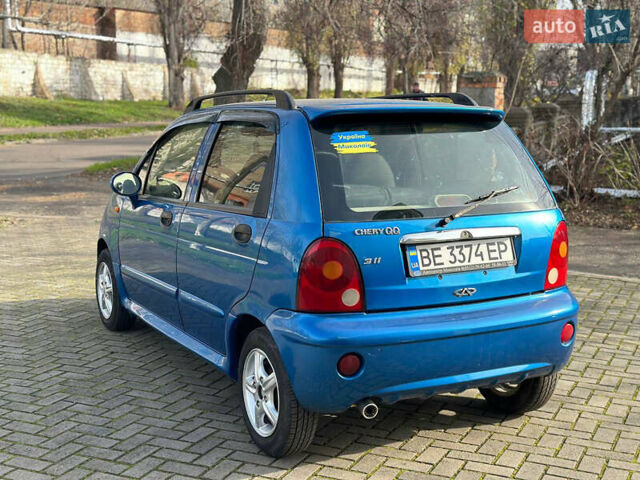 Синий Чери Кью Кью, объемом двигателя 1.1 л и пробегом 89 тыс. км за 2999 $, фото 2 на Automoto.ua