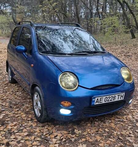 Синий Чери Кью Кью, объемом двигателя 1.1 л и пробегом 206 тыс. км за 2400 $, фото 1 на Automoto.ua