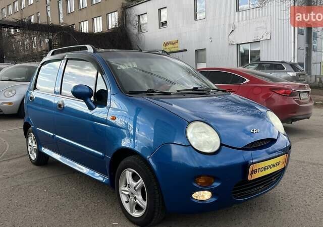 Синий Чери Кью Кью, объемом двигателя 1.08 л и пробегом 99 тыс. км за 2500 $, фото 1 на Automoto.ua