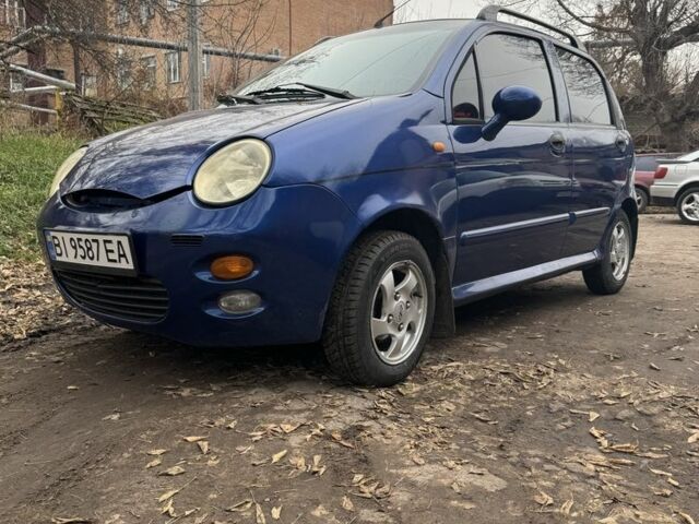 Синий Чери Кью Кью, объемом двигателя 1.1 л и пробегом 80 тыс. км за 2000 $, фото 2 на Automoto.ua