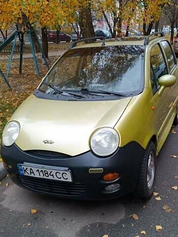 Зеленый Чери Кью Кью, объемом двигателя 1 л и пробегом 163 тыс. км за 2600 $, фото 3 на Automoto.ua