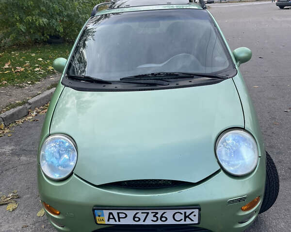 Чери Кью Кью 2008 в Запорожье на Automoto.ua Зеленый Чери Кью Кью, объемом двигателя 1.08 л и пробегом 117 тыс. км за 2000 $, фото 2 на Automoto.ua