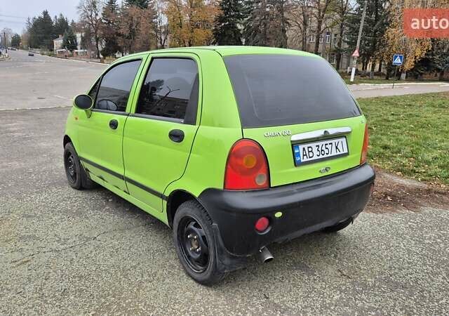 Зеленый Чери Кью Кью, объемом двигателя 1.08 л и пробегом 115 тыс. км за 2100 $, фото 5 на Automoto.ua