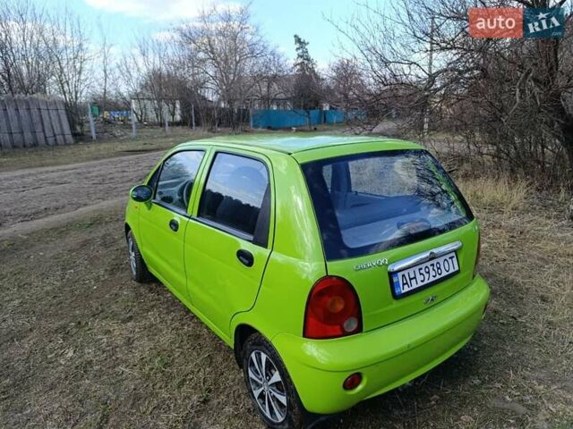 Зеленый Чери Кью Кью, объемом двигателя 1.08 л и пробегом 79 тыс. км за 2300 $, фото 9 на Automoto.ua