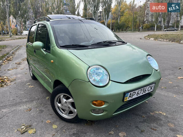 Чери Кью Кью 2008 в Запорожье на Automoto.ua Зеленый Чери Кью Кью, объемом двигателя 1.08 л и пробегом 117 тыс. км за 2000 $, фото 1 на Automoto.ua