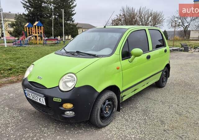Зеленый Чери Кью Кью, объемом двигателя 1.08 л и пробегом 115 тыс. км за 2100 $, фото 1 на Automoto.ua