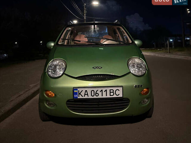 Зелений Чері Кью Кью, об'ємом двигуна 1.08 л та пробігом 105 тис. км за 2550 $, фото 1 на Automoto.ua