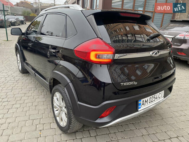Черный Чери Tiggo 2, объемом двигателя 1.5 л и пробегом 116 тыс. км за 8200 $, фото 3 на Automoto.ua