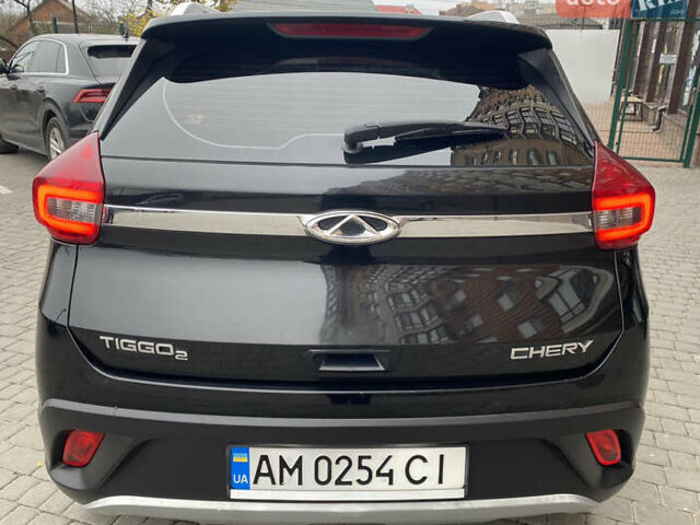 Черный Чери Tiggo 2, объемом двигателя 1.5 л и пробегом 116 тыс. км за 8200 $, фото 4 на Automoto.ua