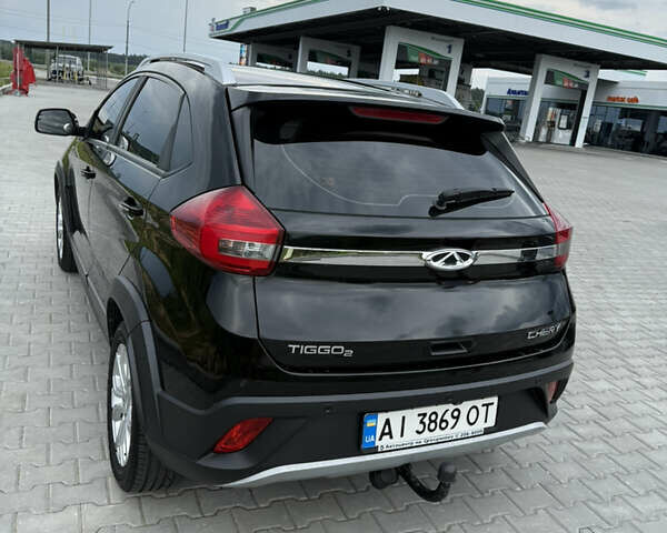 Черный Чери Tiggo 2, объемом двигателя 1.5 л и пробегом 134 тыс. км за 8500 $, фото 4 на Automoto.ua