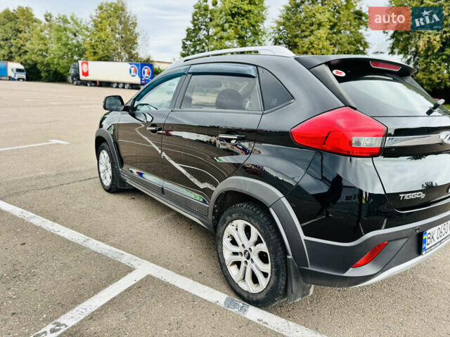 Чорний Чері Tiggo 2, об'ємом двигуна 1.5 л та пробігом 107 тис. км за 7800 $, фото 5 на Automoto.ua