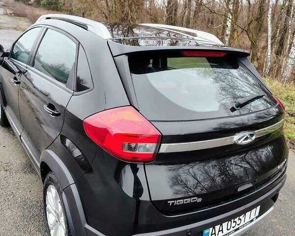 Черный Чери Tiggo 2, объемом двигателя 1.5 л и пробегом 76 тыс. км за 8900 $, фото 5 на Automoto.ua