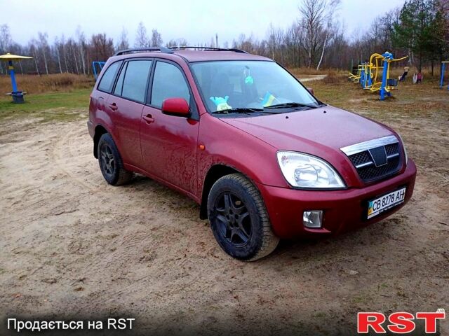 Красный Чери Tiggo 2, объемом двигателя 2 л и пробегом 247 тыс. км за 3500 $, фото 3 на Automoto.ua