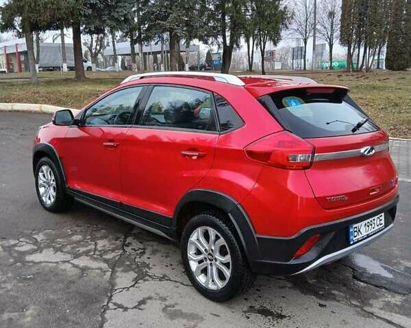 Красный Чери Tiggo 2, объемом двигателя 1.5 л и пробегом 74 тыс. км за 6400 $, фото 3 на Automoto.ua