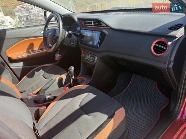 Красный Чери Tiggo 2, объемом двигателя 1.5 л и пробегом 59 тыс. км за 5200 $, фото 1 на Automoto.ua