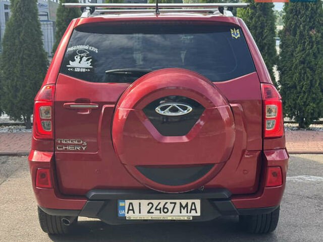 Червоний Чері Tiggo 3, об'ємом двигуна 1.6 л та пробігом 163 тис. км за 6400 $, фото 4 на Automoto.ua