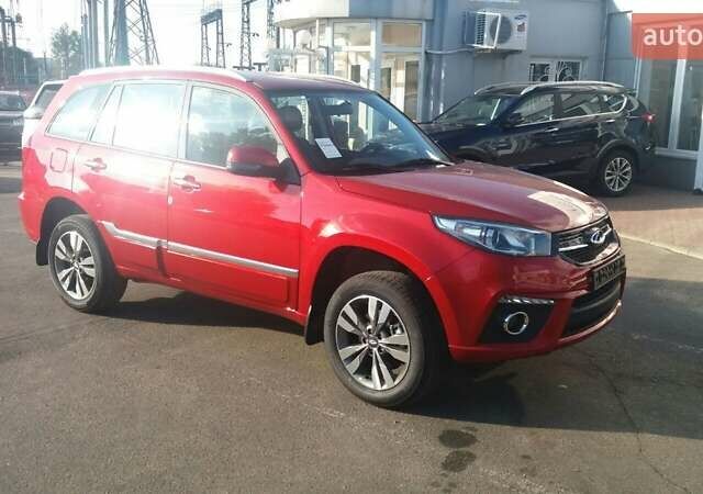 Червоний Чері Tiggo 3, об'ємом двигуна 1.6 л та пробігом 73 тис. км за 10350 $, фото 3 на Automoto.ua