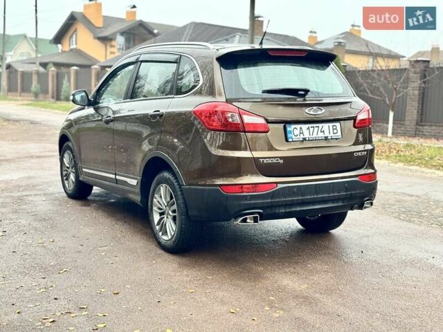 Коричневий Чері Tiggo 5, об'ємом двигуна 2 л та пробігом 92 тис. км за 8500 $, фото 4 на Automoto.ua