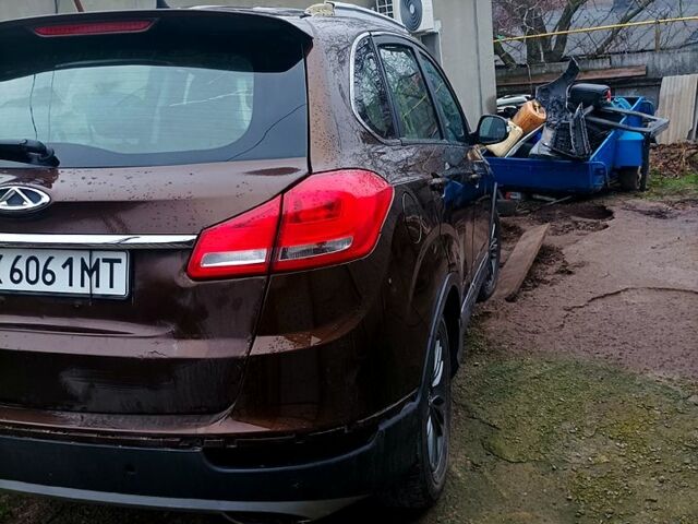 Коричневий Чері Tiggo 5, об'ємом двигуна 2 л та пробігом 105 тис. км за 5000 $, фото 4 на Automoto.ua