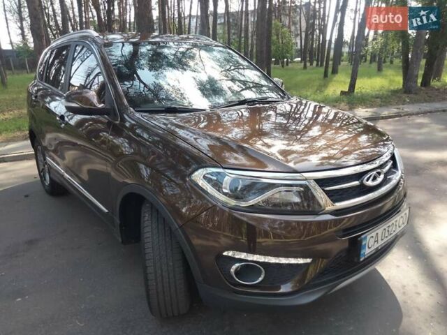 Коричневый Чери Tiggo 5, объемом двигателя 2 л и пробегом 30 тыс. км за 9900 $, фото 3 на Automoto.ua