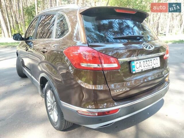 Коричневый Чери Tiggo 5, объемом двигателя 2 л и пробегом 30 тыс. км за 9900 $, фото 8 на Automoto.ua
