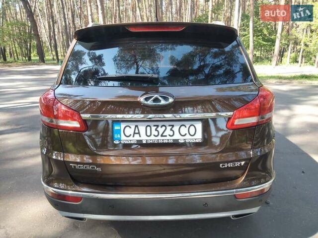 Коричневый Чери Tiggo 5, объемом двигателя 2 л и пробегом 30 тыс. км за 9900 $, фото 9 на Automoto.ua