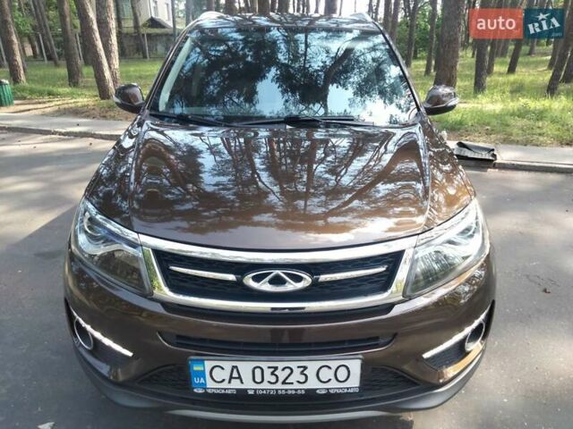 Коричневый Чери Tiggo 5, объемом двигателя 2 л и пробегом 30 тыс. км за 9900 $, фото 1 на Automoto.ua