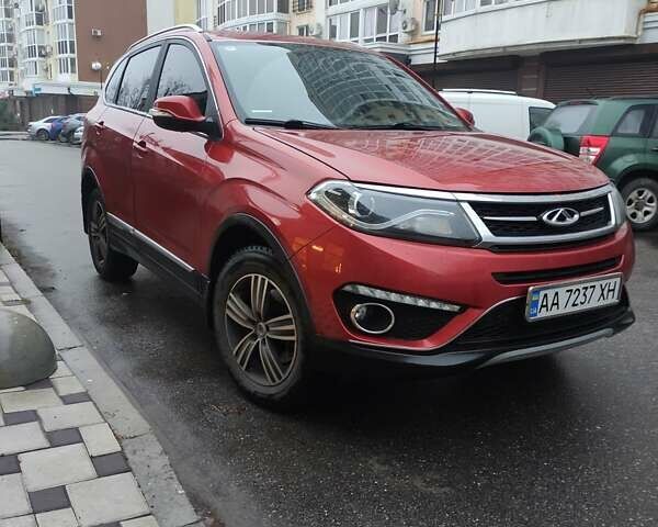 Красный Чери Tiggo 5, объемом двигателя 1.97 л и пробегом 72 тыс. км за 9699 $, фото 1 на Automoto.ua