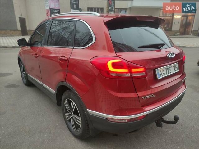 Красный Чери Tiggo 5, объемом двигателя 1.97 л и пробегом 72 тыс. км за 9699 $, фото 7 на Automoto.ua