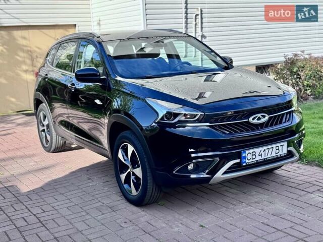 Черный Чери Tiggo 7, объемом двигателя 1.5 л и пробегом 125 тыс. км за 8500 $, фото 2 на Automoto.ua