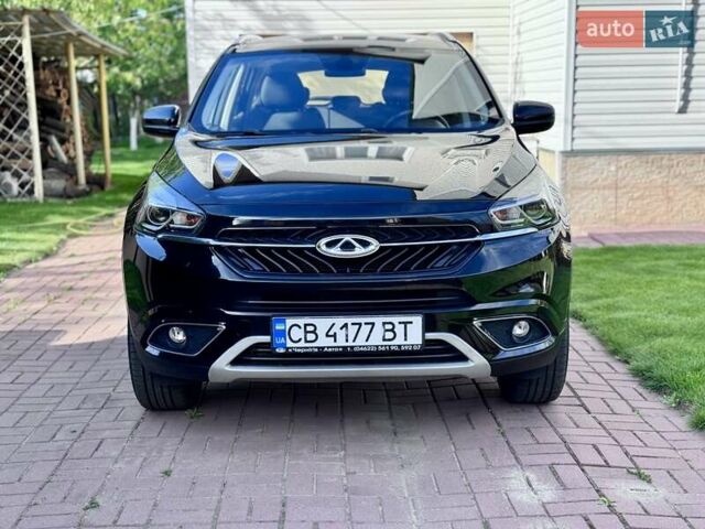 Черный Чери Tiggo 7, объемом двигателя 1.5 л и пробегом 125 тыс. км за 8500 $, фото 1 на Automoto.ua