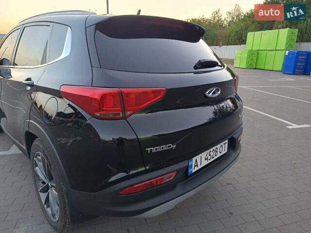 Черный Чери Tiggo 7, объемом двигателя 1.5 л и пробегом 22 тыс. км за 11500 $, фото 6 на Automoto.ua