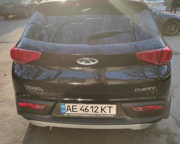 Черный Чери Tiggo 7, объемом двигателя 1.5 л и пробегом 45 тыс. км за 13300 $, фото 6 на Automoto.ua