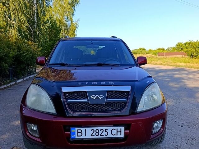 Червоний Чері Tiggo 7, об'ємом двигуна 2 л та пробігом 147 тис. км за 3999 $, фото 1 на Automoto.ua