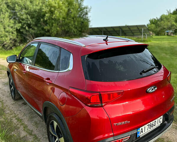 Красный Чери Tiggo 7, объемом двигателя 1.5 л и пробегом 50 тыс. км за 12000 $, фото 7 на Automoto.ua