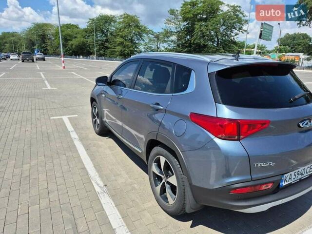 Сірий Чері Tiggo 7, об'ємом двигуна 1.5 л та пробігом 84 тис. км за 12500 $, фото 6 на Automoto.ua