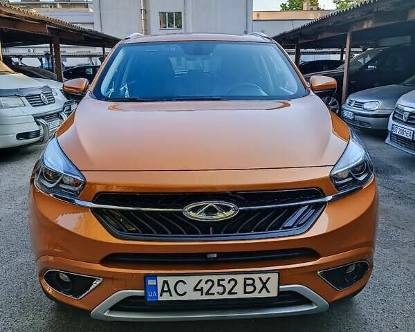 Помаранчевий Чері Tiggo 7, об'ємом двигуна 1.5 л та пробігом 58 тис. км за 12300 $, фото 1 на Automoto.ua